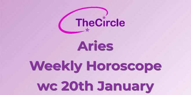 Aries Weekly Horoscope from 20th January 2020