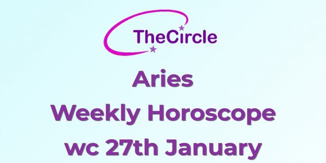 Aries Weekly Horoscope from 27th January 2020