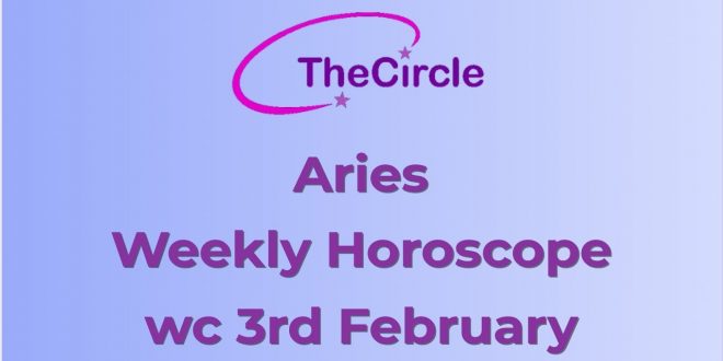 Aries Weekly Horoscope from 3rd February 2020