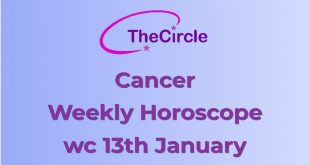 Cancer Weekly Horoscope from 13th January 2020