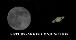 Saturn and Moon Conjunction