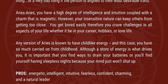 What does your  sign say about you?  Next: Aries + Taurus Moon ••
••
••
#trueari...