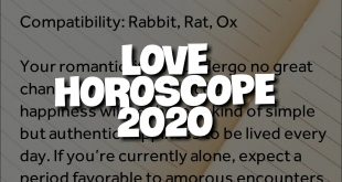 Your Love Horoscopes in 2020.