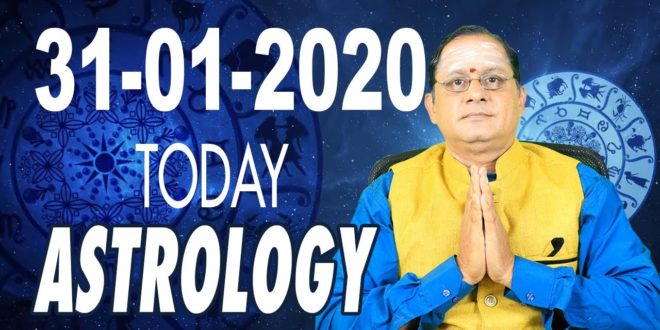 31.01.2020 Today Horoscope | Daily Astrology | Today Astrology | Zodiac