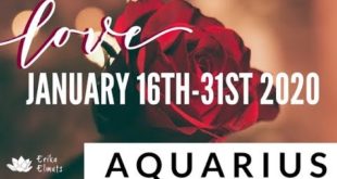 ????AQUARIUS LOVE ???? Regardless of past sadness, you're finally ready for love~ Jan 16-31, 2020