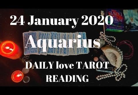 Aquarius daily love reading ⭐ THEY LOVE YOU NO MATTER WHAT ⭐24 JANUARY 2020
