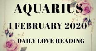 Aquarius daily love reading 🤭 THEY MISS YOU MORE THAN YOU MISS THEM  🤫🥰 1 FEBRUARY 2020