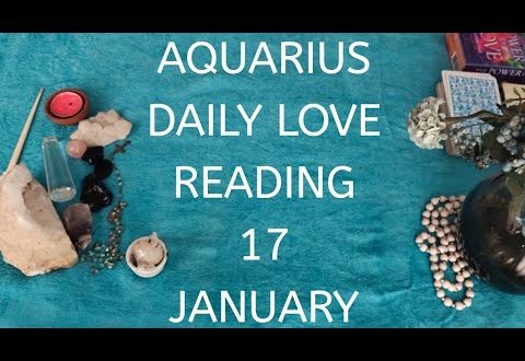 Aquarius daily love reading....💖THIS PERSON THINKS YOU ARE A GIFT FROM GOD💖17 JANUARY 2020