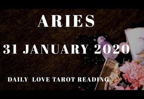 Aries daily love reading ⭐ IF YOU NEED THEM, SHOW THEM ! ⭐31 JANUARY 2020