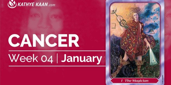 CANCER WEEKLY PSYCHIC TAROT READING  | HOROSCOPE | WEEK 04 | JANUARY 20 -26
