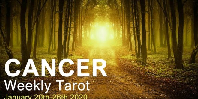 CANCER WEEKLY TAROT  "YOUR SHIPS ARE COMING IN CANCER!" January 20th-26th 2020