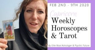 CAPRICORN Weekly Horoscope + Tarot 2-9 Feb.