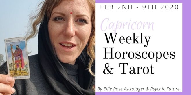 CAPRICORN Weekly Horoscope + Tarot 2-9 Feb.