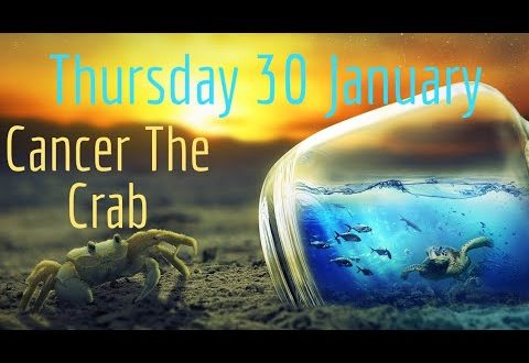 Cancer Daily Message 🦀 Thursday 30 January