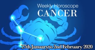 Cancer Weekly Horoscope From 27th January 2020 | Preview