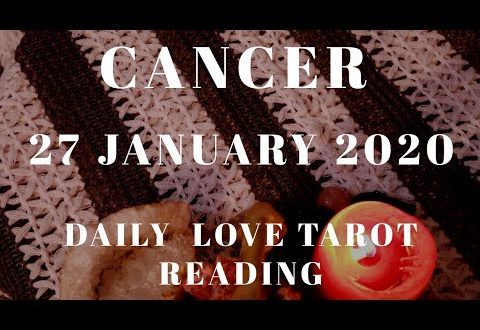 Cancer daily love reading ⭐ YOU HOLD THE POWER OVER THEM ⭐ 27 JANUARY 2020