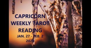 Capricorn Weekly Tarot Reading Jan.27- Feb.2  2020 ~Mystic Door Tarot~ CUT LOOSE CAP!