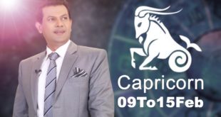 Capricorn Weekly horoscope 9 Feb To 16 Feb 2020