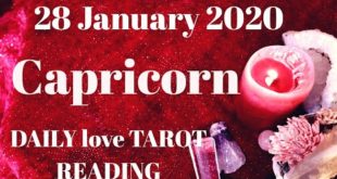 Capricorn daily love reading ⭐ WHAT YOU THINK IS CORRECT, YOUR PERSON LOVES YOU ⭐ 28 JANUARY 2020