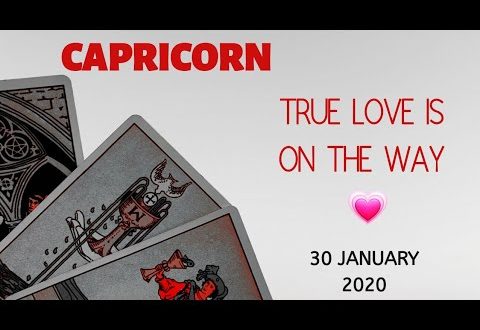Capricorn daily love reading 💖 TRUE LOVE IS ON THE WAY 💖30 JANUARY 2020