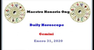 Daily Horoscope, Gemini, Enero 31, 2020