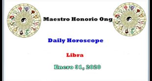 Daily Horoscope, Libra, Enero 31, 2020