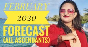 FEBRUARY 2020 Transits l Monthly Horoscope l मासिक राशिफल l All Ascendants l - By Kritikaa Maathur
