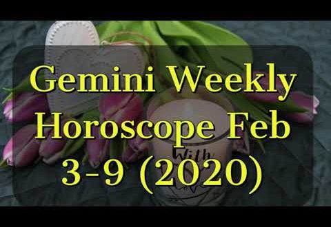 GEMINI WEEKLY Astrology Horoscope February 3-9 (2020)