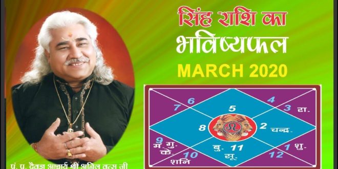 Leo - Monthly Astro- Predictions for-March - 2020 Analysis By Aacharya Anil Vats ji