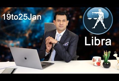 Libra Weekly horoscope 19Jan To 25 Jan 2020