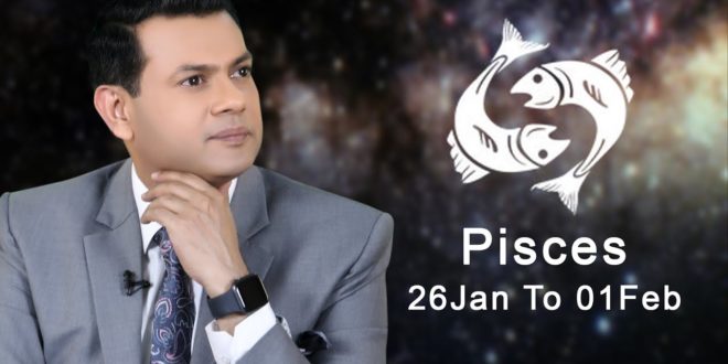 Pisces Weekly horoscope 26th January To 1st February  2020