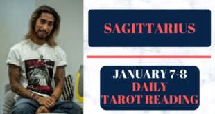 SAGITTARIUS - "THE PAST LIFE KARMA.." JANUARY 7-8 DAILY TAROT READING