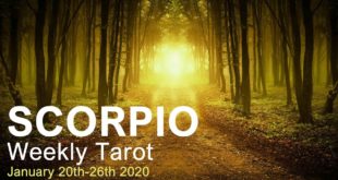 SCORPIO WEEKLY TAROT   "WISH WISELY SCORPIO!"  January 20th-26th 2020