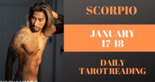 SCORPIO - "STRONGEST READING, THIS  BRINGS YOU TWO TOGETHER" JANUARY 17-18 DAILY TAROT READING