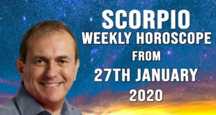 Scorpio Weekly Horoscopes & Astrology from 27th January 2020
