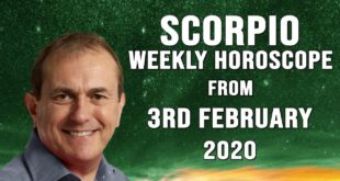 Scorpio Weekly Horoscopes & Astrology from 3rd February 2020