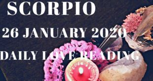 Scorpio daily love reading ⭐ THEY FOUND TRUE LOVE AND THAT IS YOU ⭐ 26 JANUARY 2020
