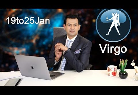Virgo Weekly horoscope 19Jan To 25 Jan 2020