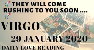 Virgo daily love reading ⭐ THEY WILL COME RUSHING TO YOU ⭐ 29 JANUARY 2020