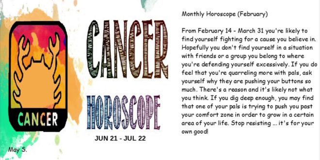 cancer Monthly Horoscope (February)