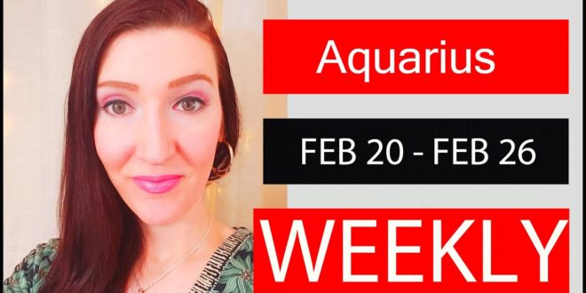 AQUARIUS WEEKLY LOVE THIS WILL MAKE YOU JUMP FOR JOY!!!! FEB 20 TO 26