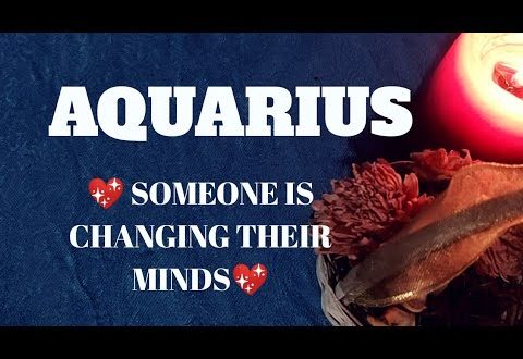 Aquarius daily love reading ⭐ SOMEONE IS CHANGING THEIR MIND,⭐23 JANUARY 2020