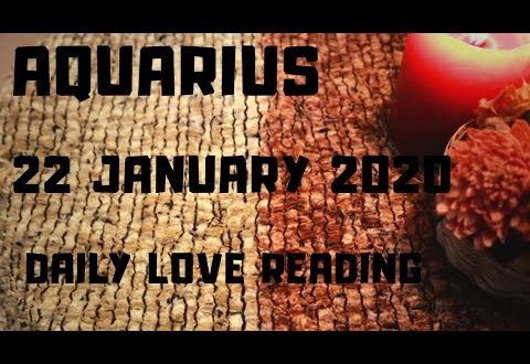 Aquarius daily love reading ⭐ THEY DID NOT FORGET YOU ⭐ 22 JANUARY 2020