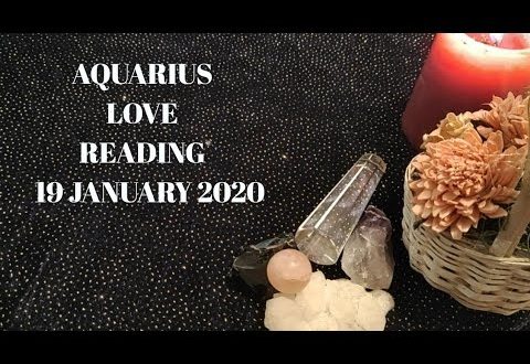 Aquarius daily love reading 💖 THEY ARE SPYING ON YOU 💖 19 JANUARY 2020