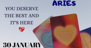 Aries daily love reading ✨ YOU DESERVE THE BEST AND IT'S HERE ✨ 30 JANUARY 2020