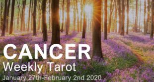 CANCER WEEKLY TAROT  "A MAJOR BREAKTHROUGH CANCER!" January 27th-February 2nd 2020