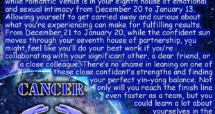 Cancer's weekly forecast for the week of December 16.
Zodics adds: Let positivit...