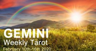 GEMINI WEEKLY TAROT  "A GOLDEN OPPORTUNITY GEMINI!  February 10th-16th 2020