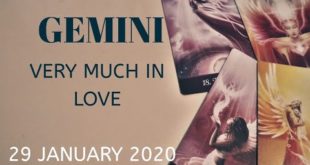 Gemini daily love reading 💖 VERY MUCH IN LOVE 💖 29 JANUARY 2020