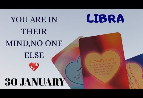 Libra daily love reading ✨ YOU ARE IN THEIR MIND,NO ONE ELSE !✨ 30 JANUARY 2020